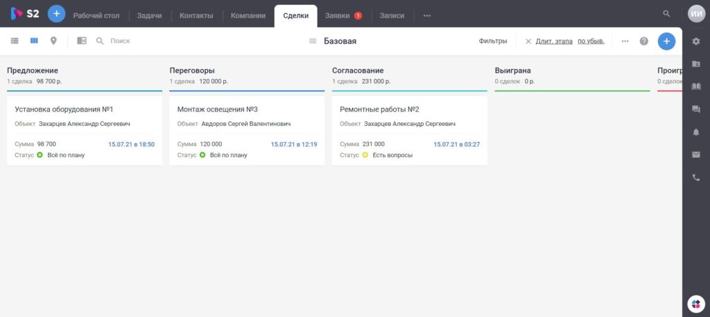 Выбор crm для малого бизнеса