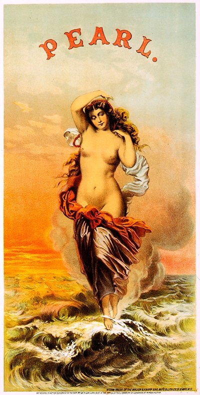 эротичекая реклама пример 1885 года