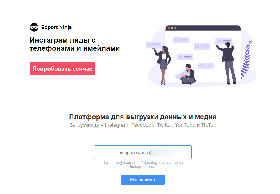 export ninja один
