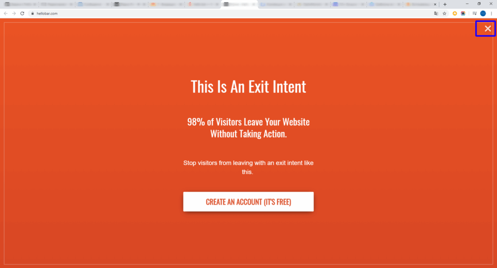 popup